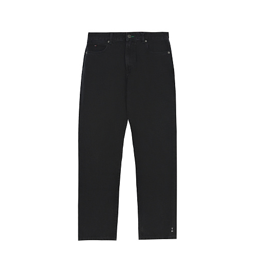 Черные джинсы прямого кроя Tommy Hilfiger Черный, арт. KB0KB06659 1BY | Фото 1