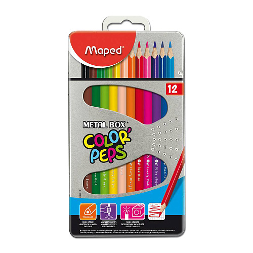 Набор карандашей COLORPEPS, 12 цветов Maped , арт. 832014 | Фото 1