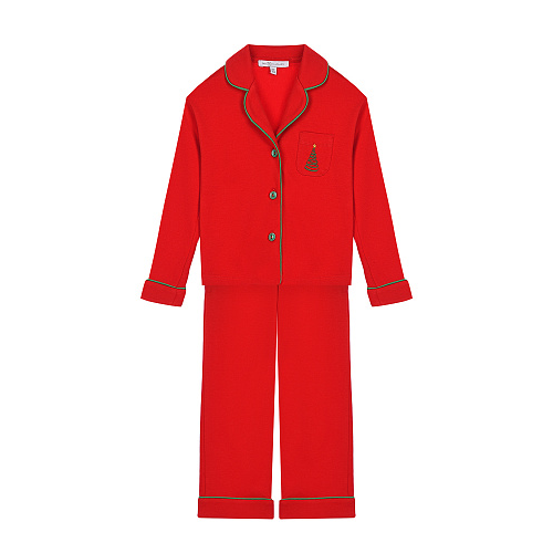 Красная пижама с вышивкой Dan Maralex Красный, арт. 291191517 | Фото 1