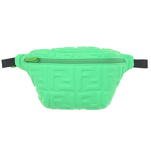 Зеленая сумка-пояс с лого, 29x13x6 см Fendi Зеленый, арт. 7VB011 AE6I F1G47 | Фото 1