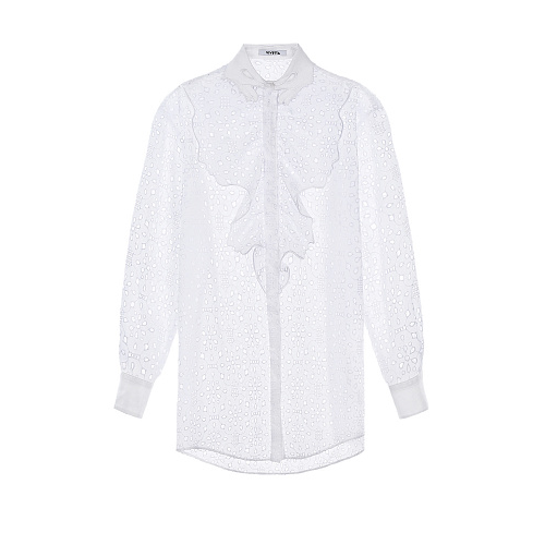 Удлиненная белая рубашка Vivetta Белый, арт. V2MG131 0082 F101 | Фото 1