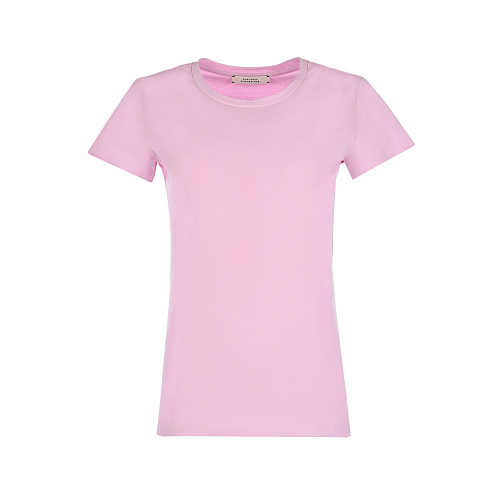 Розовая приталенная футболка Dorothee Schumacher Розовый, арт. 628304 417 | Фото 1
