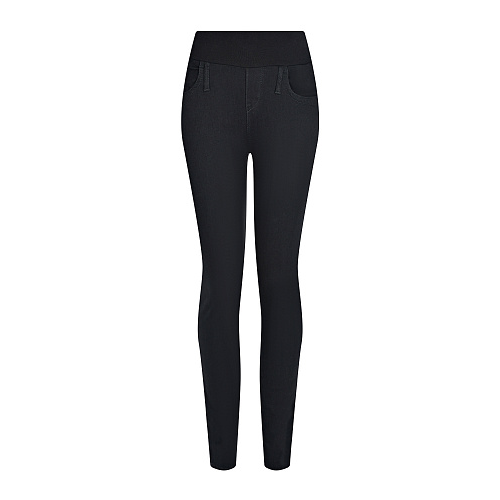 Черные джинсы для беременных skinny, длина 7/8 Pietro Brunelli Черный, арт. JPL044 DE0106 W999 | Фото 1