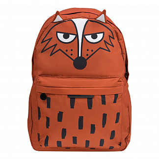 Оранжевый рюкзак с принтом &quot;лиса&quot;, 40x10x30 см Stella McCartney Оранжевый, арт. 8R0P68 Z0537 308 | Фото 1
