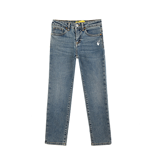 Синие джинсы Off-White Синий, арт. OGYA001F21DEN001 4545 | Фото 1