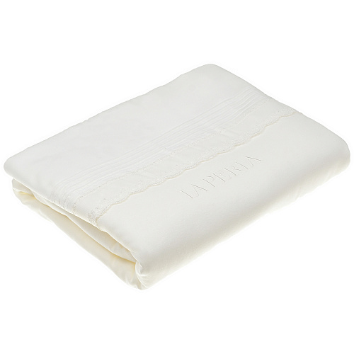 Белое одеяло с рюшами, 79x70 см La Perla Белый, арт. 53040 KO | Фото 1