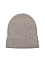 Шапка из кашемира в рубчик, бежевая