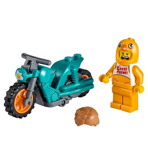 Конструктор CITY &quot;Трюковый мотоцикл с цыплёнком&quot; Lego , арт. 60310 | Фото 1