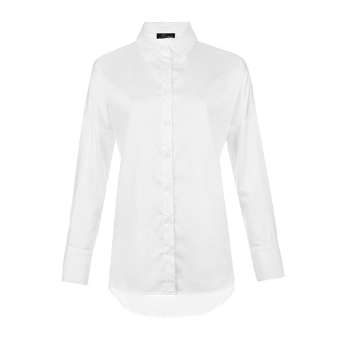 Белая классическая блуза Dan Maralex Белый, арт. 301803110 | Фото 1