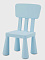 Стул детский модель MINI, нежно - голубой