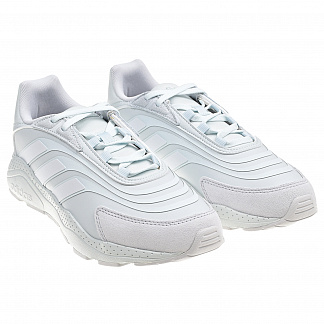 Однотонные белые кроссовки Adidas Белый, арт. GZ0984 | Фото 1