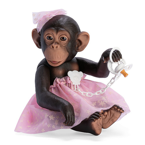 Кукла &quot;Шимпанзе Лола&quot;, с бантиком, 32 см ASI , арт. 606580 | Фото 1