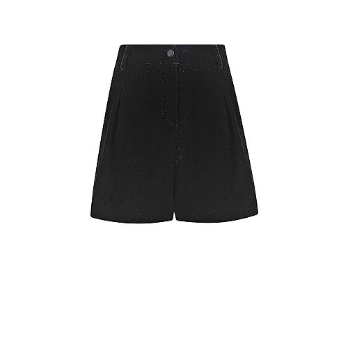 Черные бархатные шорты Emporio Armani Черный, арт. 6K3P72 3NDRZ 0999 NERO | Фото 1