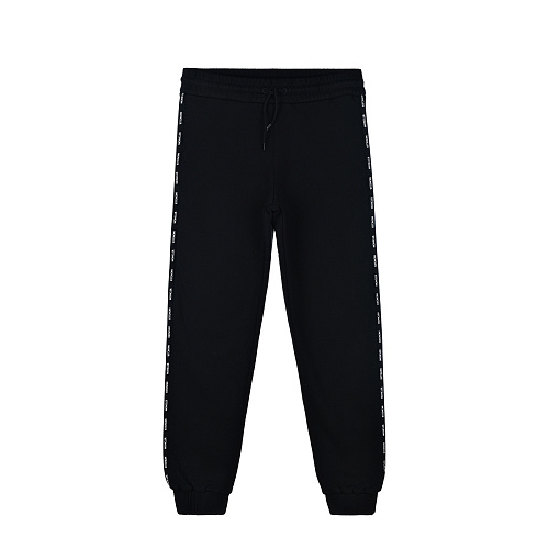 Черные спортивные брюки для девочек Moncler Черный, арт. 8H752 10 809B3 999 | Фото 1