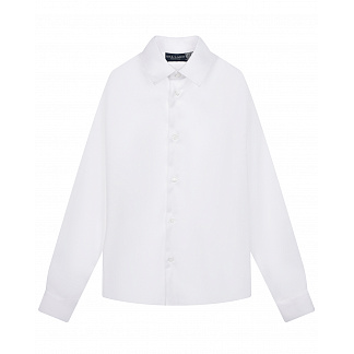 Белая рубашка с длинными рукавами regular Dal Lago Белый, арт. N402S 8610 10 | Фото 1