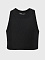 Кроп-топ, черный