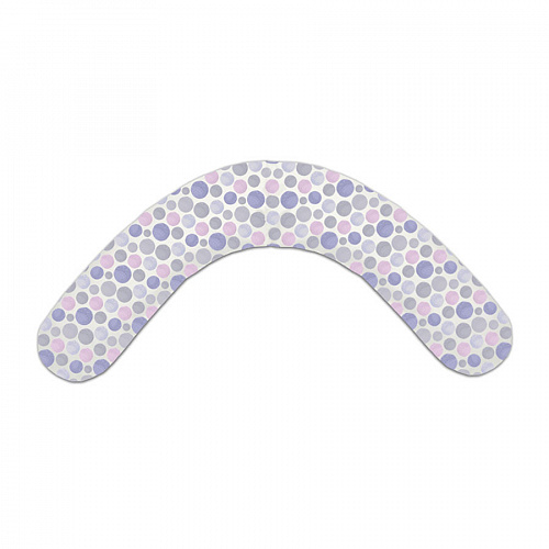 Подушка для беременных &quot;Кружки&quot; 190х40 см Thera Line Фиолетовый, арт. 51015900 | Фото 1
