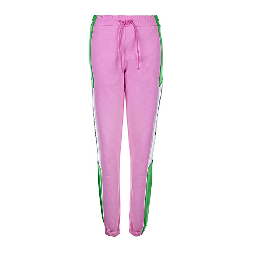 Розовые спортивные брюки MSGM Розовый, арт. 3041MDP62 217299 12 | Фото 1