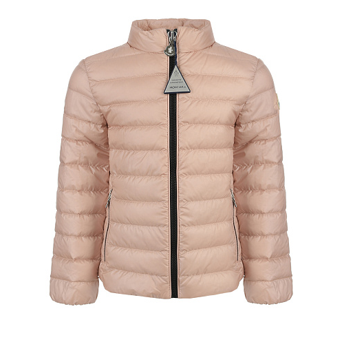 Розовая приталенная куртка Moncler Розовый, арт. 1A00099 53048 514 | Фото 1
