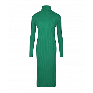 Платье из кашемира зеленого цвета Allude Зеленый, арт. 22511145 33 | Фото 1