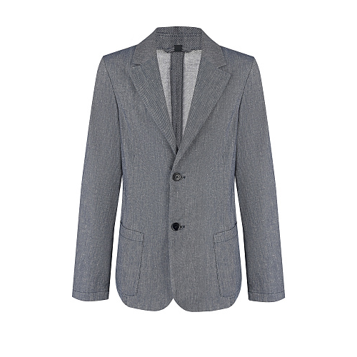 Серый однобортный пиджак Emporio Armani Серый, арт. 3L4GJ2 4N6AZ 0929 | Фото 1
