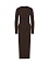 Платье STELLA трикотажное, коричневое