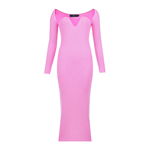 Розовое платье из кашемира Arch4 Розовый, арт. KNDR2139B CANDY FLOSS | Фото 1