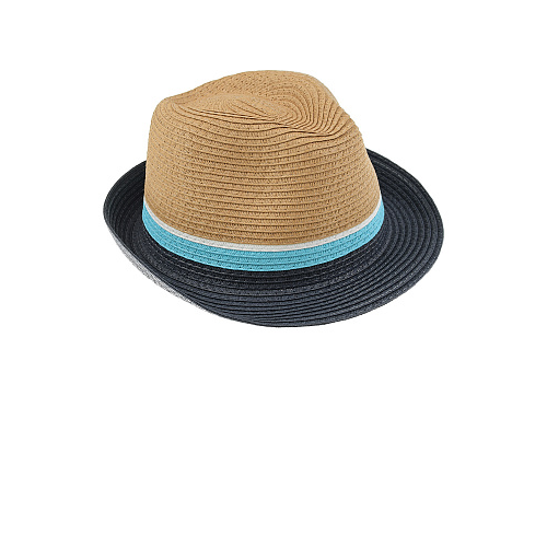Шляпа федора в стиле color block Snapper Rock Мультиколор, арт. 648 BLUE | Фото 1