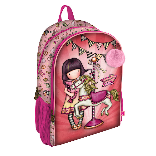 Розовый рюкзак с двойной молнией Santoro , арт. 1109GJ05 | Фото 1