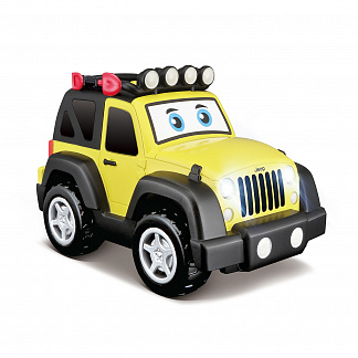 Машинка JUNIOR Jeep Wrangler, 12м+, звук, свет Bburago JUNIOR , арт. 16-81201 | Фото 1