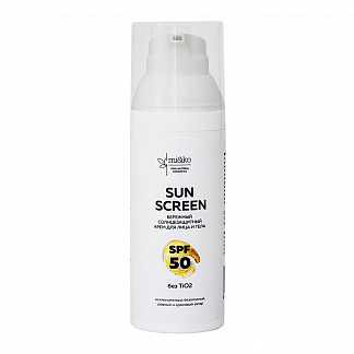 Бережный солнцезащитный крем для лица и тела Sun Screen SPF50, 50 мл Mi&KO , арт. SK298609 | Фото 1