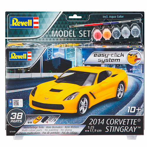 Набор &quot;Спортивный автомобиль 2014 Corvette Stingray&quot; Revell , арт. 67449 | Фото 1