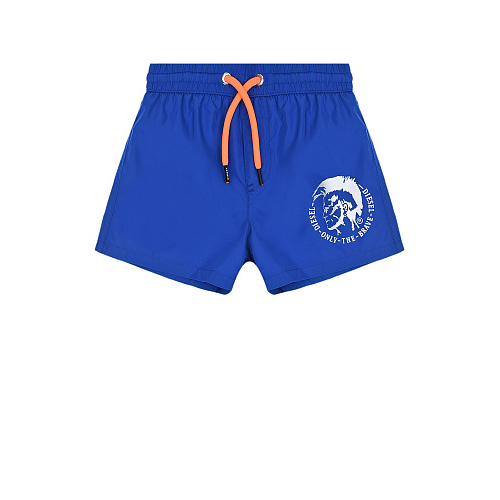 Синие шорты для купания Diesel Оранжевый, арт. J00183 0BCAY K89G | Фото 1
