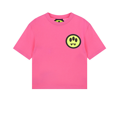 Розовая футболка с логотипом Barrow Розовый, арт. 30496 45 BUBBLE | Фото 1