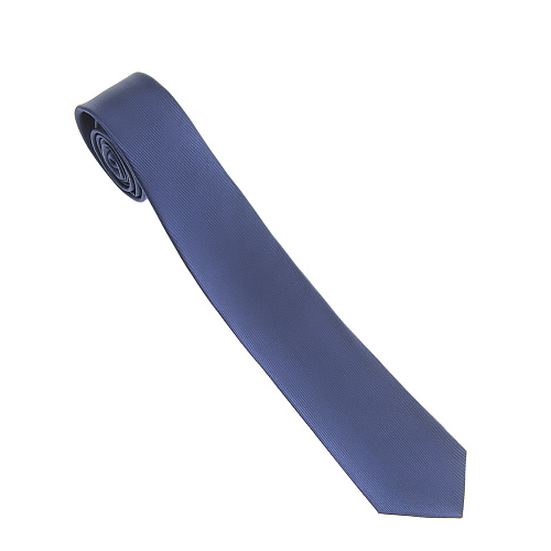 Синий однотонный галстук Dal Lago Синий, арт. N300 168 1 | Фото 1