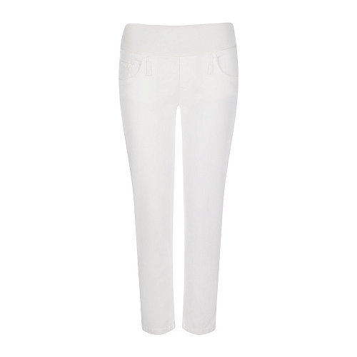 Белые брюки CAPRI для беременных Pietro Brunelli Белый, арт. JP0242 MD0500 0000 | Фото 1