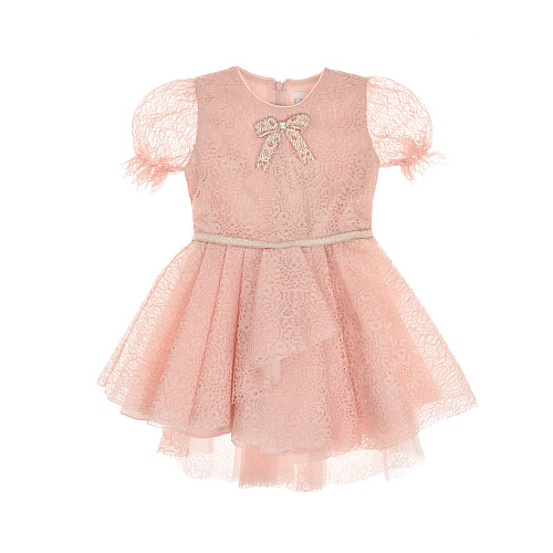 Розовое кружевное платье Eirene Розовый, арт. 212236 | Фото 1