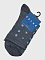 Темно-синие носки с цветочным декором