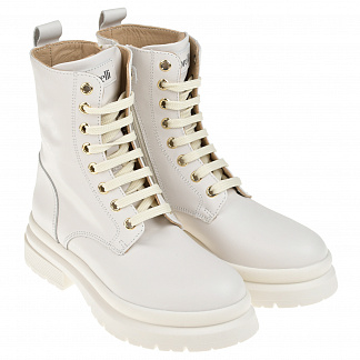 Высокие белые ботинки Morelli Белый, арт. M4A5-51915-1251 529 | Фото 1