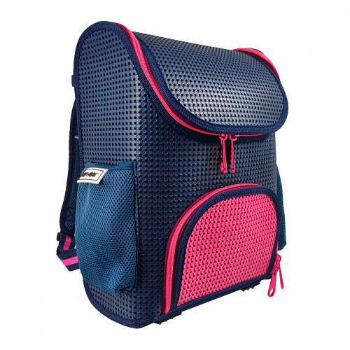 Рюкзак для девочек, полуночно-розовый, 28x38x15 см, 6+ лет Light+Nine , арт. 754STMP | Фото 1