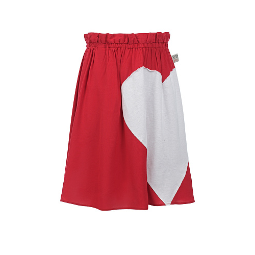Красная юбка с белым сердцем No. 21 Мультиколор, арт. N21279 N0209 0N405 | Фото 1