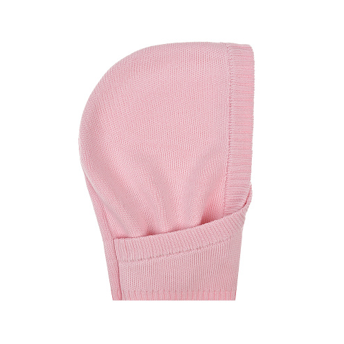 Розовая шапка-шлем из шерсти Jan&Sofie Розовый, арт. YU_071 050 | Фото 1