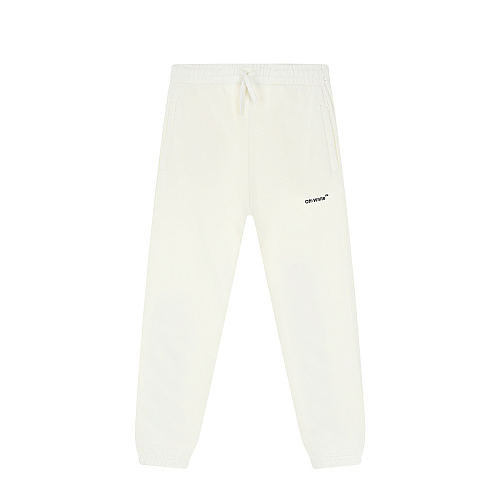 Белые спортивные брюки Off-White Белый, арт. OBCH001S22FLE0020110 | Фото 1