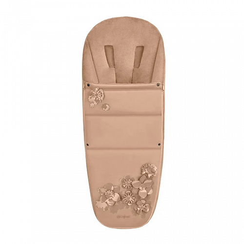 Накидка для ног для коляски Cybex PRIAM FE Simply Flowers Beige  , арт. 521001415 | Фото 1