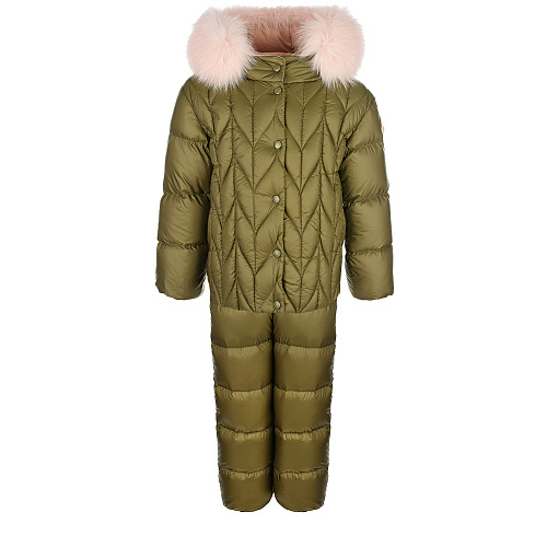 Комплект: куртка и полукомбинезон, хаки Moncler Хаки, арт. 1F514 12 53048 840 | Фото 1