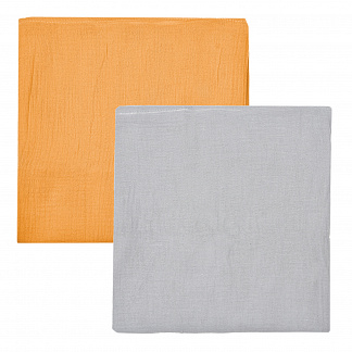 Комплект пеленок, 120x120 см, оранжевый/серый Jan&Sofie , арт. 40095011006 | Фото 1