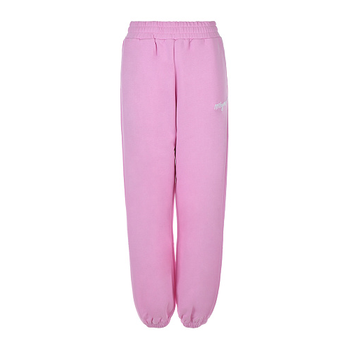 Розовые спортивные брюки MSGM Розовый, арт. 3041MDP61 217299 12 | Фото 1