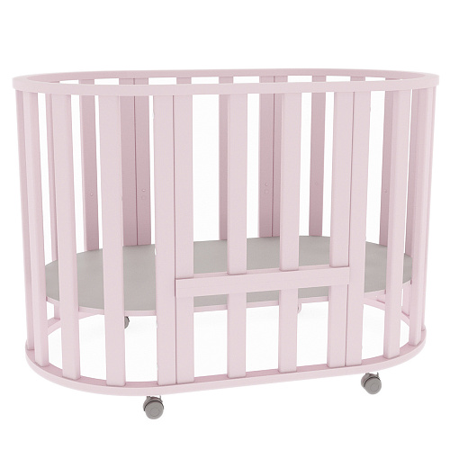 Кроватка для малыша Circle Pink Rabbit , арт. CI.0112.06.P | Фото 1