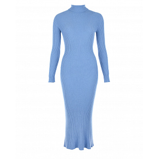 Голубое трикотажное платье La Roche Pietro Brunelli Голубой, арт. AGM053 VI M038 0352 | Фото 1