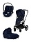 Коляска 3 в 1 Cybex Priam IV FE Rebellious Luxury с рамой PRIAM IV Matt Black и автокреслом